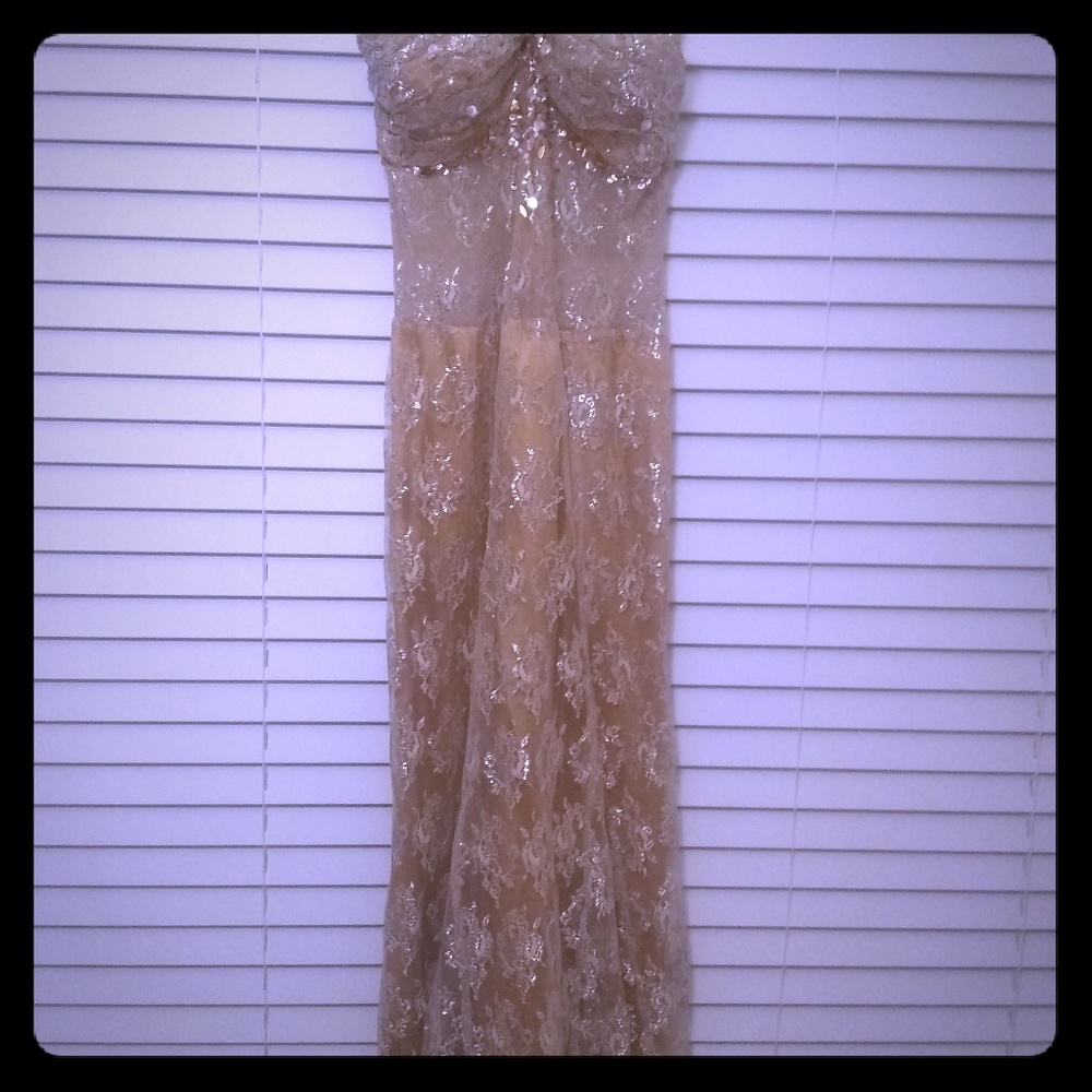 Gold Dress